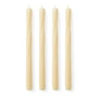 Audo - Twist Stabkerze, H 30 cm, elfenbein (4er-Set)