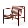 HAY - Palissade Lounge Chair Low, iron red