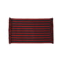 Hay - Stripes and Stripes Wool Teppich, 95 x 52 cm, cherry