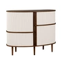 Umage - Audacious Highboard Kommode, Eiche dunkel / white sands