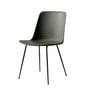 &Tradition - Rely Chair HW6, bronze grün / schwarz