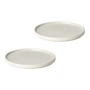 Blomus - Pilar Dessertteller, Ø 20 cm, moonbeam (2er-Set)
