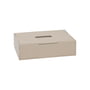 Nofred - Aufbewahrungsbox mit Deckel, 33,5 x 9 x 24 cm, beige