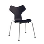 Fritz Hansen - Grand Prix Kinderstuhl, Chrom / midnight blue
