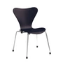 Fritz Hansen - Serie 7 Kinderstuhl, Chrom / midnight blue 