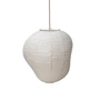 Ferm Living - Kurbis Lampenschirm, H 40 x Ø 38 cm, natur