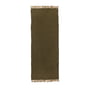 ferm Living - Block Runner, 80 x 200 cm, olive / natur