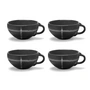 Serax - Zuma Espressotasse by Kelly Wearstler, Pacific / grau (4er-Set)