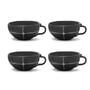 Serax - Zuma Kaffeetasse by Kelly Wearstler, Pacific / grau (4er-Set)