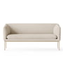 ferm Living - Turn Sofa, 2-Sitzer, cashmere / off-white (Bouclé)