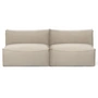 Ferm Living - Catena Modular 2-Sitzer, natur (Rich Linen)