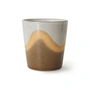HKliving - 70's Kaffeebecher, 230 ml, oasis