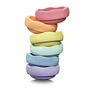Stapelstein® - Original rainbow pastel, multicolor (6er-Set)