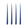 ester & erik - Spitzkerze, 24 cm, No. 48, cornflower / matt (4er-Set)