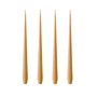 ester & erik - Spitzkerze, 24 cm, No. 27, almond butter / matt (4er-Set)