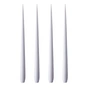 ester & erik - Peitschenkerze, 32 cm, No. 12, airy violet / matt (4er-Set)