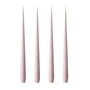 ester & erik - Peitschenkerze, 32 cm, No. 52, soft rose / matt (4er-Set)