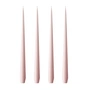 ester & erik - Peitschenkerze, 32 cm, No. 38, rose quartz / matt (4er-Set)