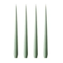 ester & erik - Peitschenkerze, 32 cm, No. 66, eucalyptus / matt (4er-Set)