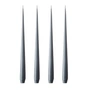 ester & erik - Peitschenkerze, 32 cm, No. 74, dark slate / matt (4er-Set)