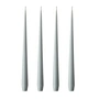 ester & erik - Peitschenkerze, 32 cm, No. 71, concrete / matt (4er-Set)