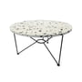 Acapulco Design - The Low Table, H 36 x Ø 65 cm, Terrazzo / azteca