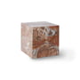 HKliving - Marble Block Table, 30 cm rosa