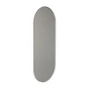 Frost - Unu Wandspiegel 4146 mit Rahmen, oval, 60 x 140 cm, weiß matt