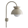 Frandsen - Butterfly Wandleuchte H 48 cm, tan grey matt