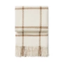 Elvang - Tartan Decke, 130 x 190 cm, ivory