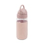 Done by Deer - Easy-grip Trinkflasche mit Trinkhalm, Elphee, rosa