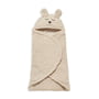 Jollein - Einschlagdecke Bunny, 100 x 105 cm, nougat