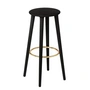 Umage - The Socialite Barhocker H 77,5 cm, Eiche schwarz
