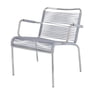 Fiam - Mya Spaghetti Loungesessel, Aluminium / grau