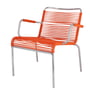 Fiam - Mya Spaghetti Loungesessel, Aluminium / orange