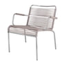 Fiam - Mya Spaghetti Loungesessel, Aluminium / taupe