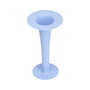 Design Letters - Trumpet - 2 in 1 Vase & Kerzenhalter, H 24 cm, light blue