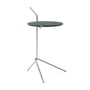 &Tradition - Halten Side Table SH9, Verde Guatemala / Edelstahl poliert