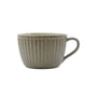 House Doctor - Pleat Tasse, Ø 10,5 cm, grau / braun