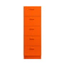String - Relief Kommode mit Sockel, hoch, 41 x 41 x 115 cm, orange