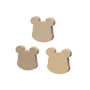 Cam Cam Copenhagen - Haken aus Holz, Bär, earth mix (3er-Set)