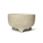 Ferm Living - Evoke Blumentopf small, Ø 44 x H 27 cm, warm sand