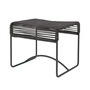 Acapulco Design - Acapulco Hocker, Leder schwarz / schwarz	