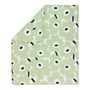 Marimekko - Unikko Deckenbezug, 240 x 220 cm, off-white / sage / dunkelblau