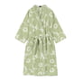 Marimekko - Unikko Bademantel, L, off-white / sage