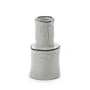 Serax - Héléna Marie Vase, Ø 7 x H 14 cm, weiß