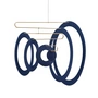 Flensted Mobiles - SuperSonic Mobile, blau