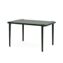 TipToe - Gartentisch MIDI Kollektion, 130 x 80 cm, forest green