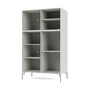 Montana - Ripple III Vitrinenschrank, Chrom / nordic