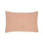 Nobodinoz - Wabi Sabi Musselin Kissen, 35 x 23 cm, powder pink blossom